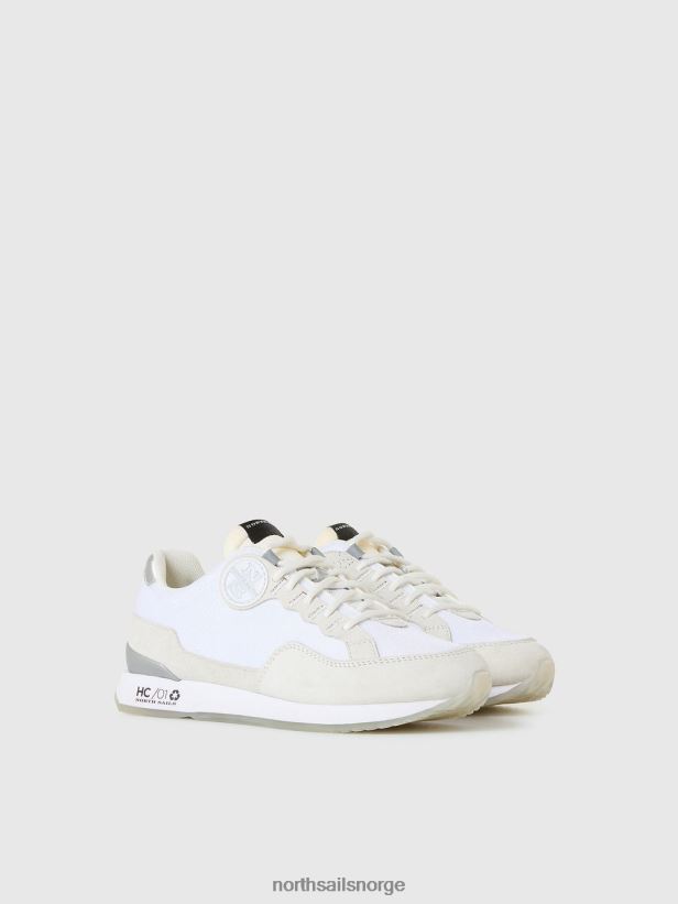 hitch ren sneaker North Sails kvinner hvit fottøy H4N2FN655