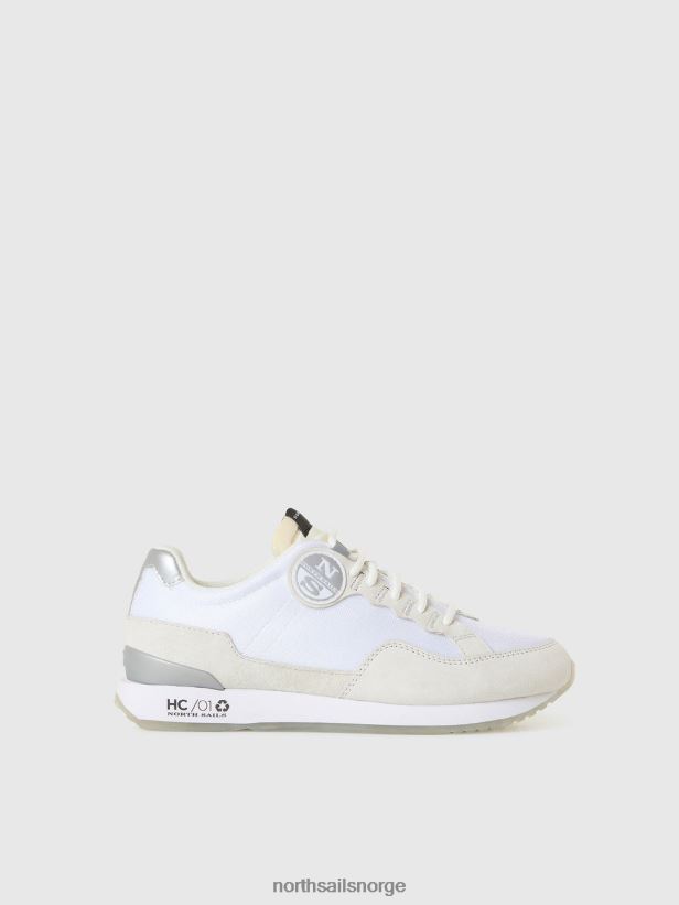 hitch ren sneaker North Sails kvinner hvit fottøy H4N2FN655