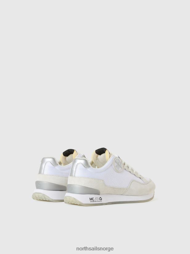 hitch ren sneaker North Sails kvinner hvit fottøy H4N2FN655