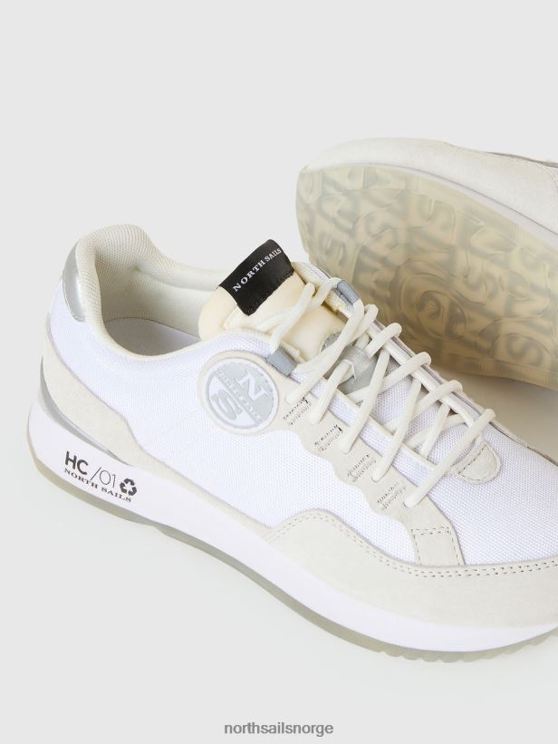 hitch ren sneaker North Sails kvinner hvit fottøy H4N2FN655