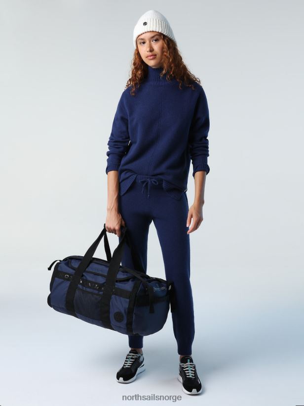 bukser i kashmirblanding North Sails kvinner marineblå klær H4N2FN1432