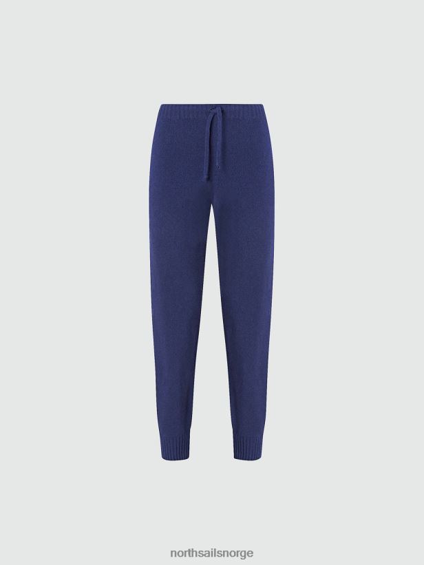 bukser i kashmirblanding North Sails kvinner marineblå klær H4N2FN1432