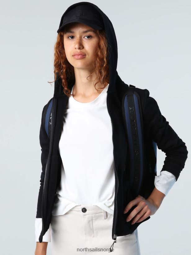 hettegenser North Sails kvinner svart klær H4N2FN1357