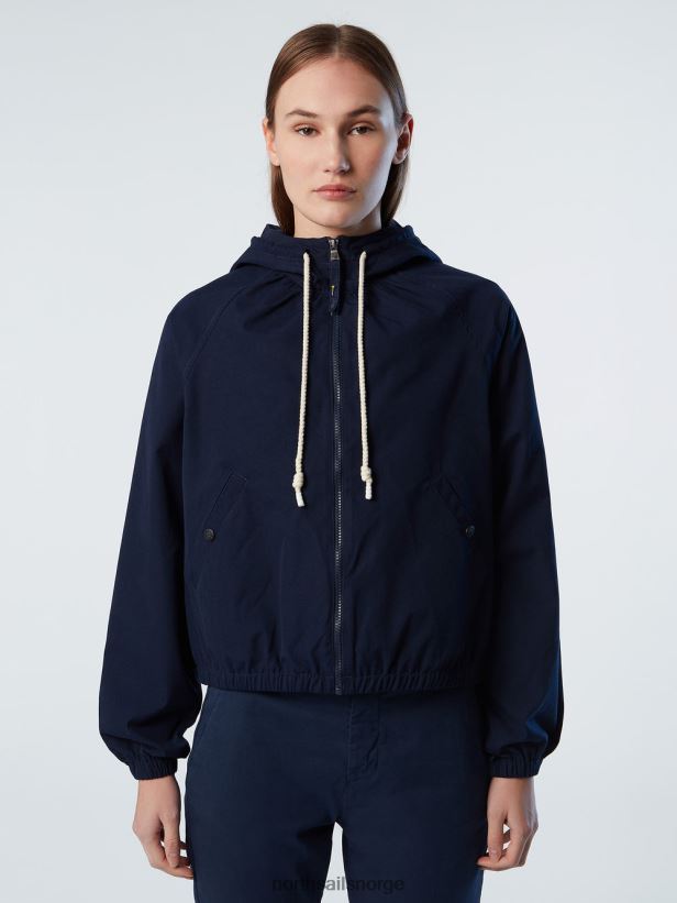 addu jakke North Sails kvinner marineblå klær H4N2FN545