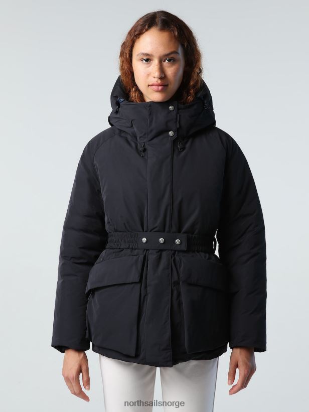 devon jakke North Sails kvinner svart klær H4N2FN1393