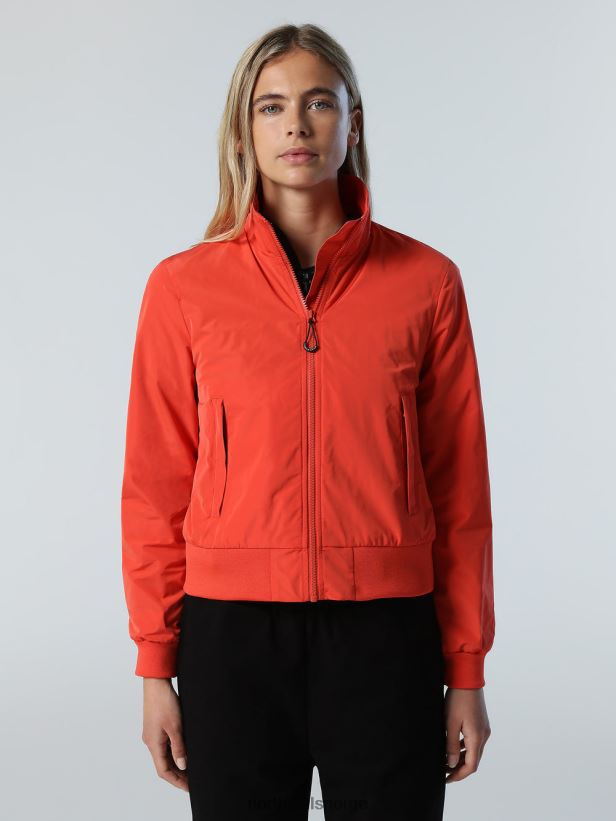 sjømannsjakke North Sails kvinner paprika klær H4N2FN541