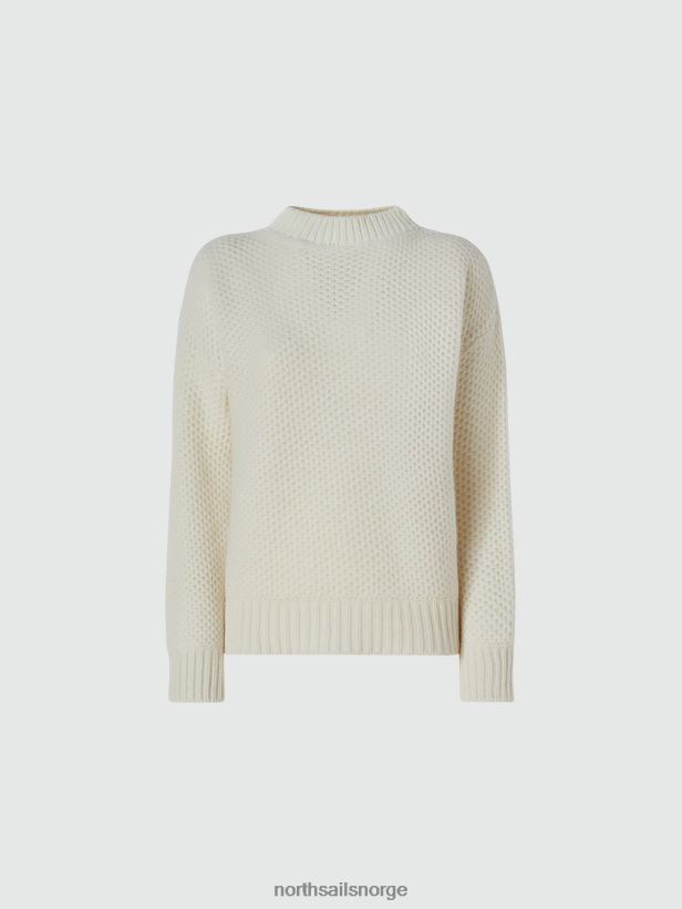 resirkulert ullgenser North Sails kvinner marshmallow klær H4N2FN1346