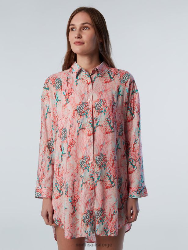 skjortekjole North Sails kvinner kombo 1 klær H4N2FN583