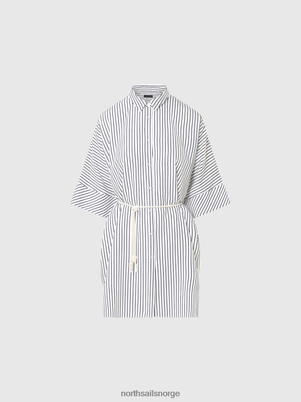 stripet kimono skjortekjole North Sails kvinner kombo 1 klær H4N2FN588