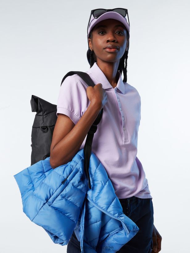 poloskjorte med lang stolpe North Sails kvinner syrin blomst klær H4N2FN548