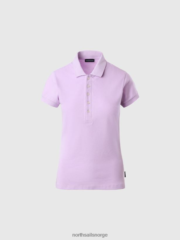 poloskjorte med lang stolpe North Sails kvinner syrin blomst klær H4N2FN548