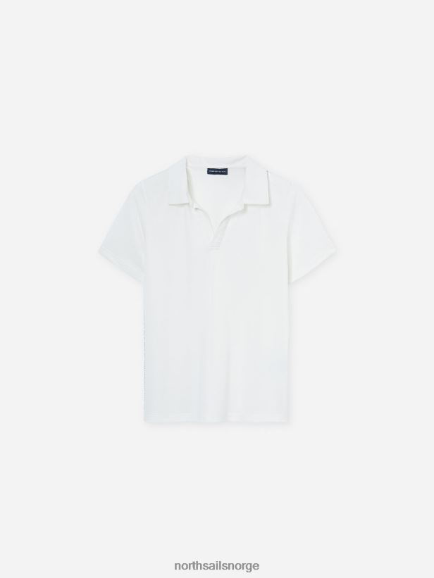 poloskjorte med østersskall North Sails kvinner hvit klær H4N2FN1527