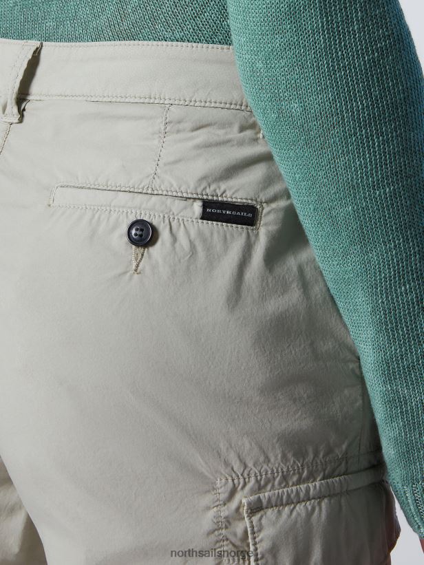 cargo-shorts i økologisk bomull North Sails kvinner agat grå klær H4N2FN627