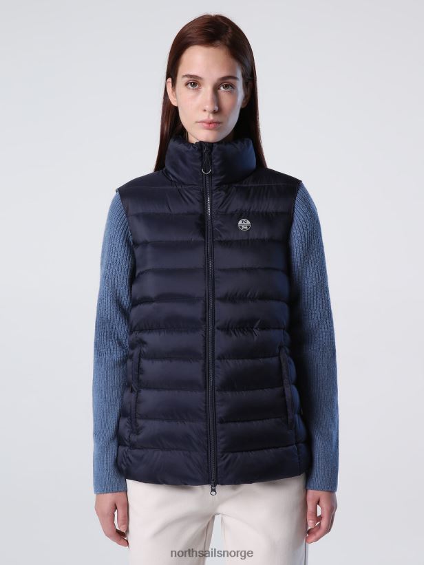 flammevest North Sails kvinner marineblå klær H4N2FN1442