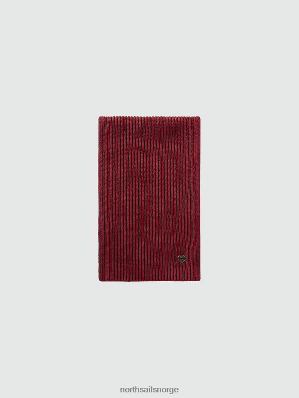 kashmir skjerf North Sails kvinner dyp kirsebær tilbehør H4N2FN1362