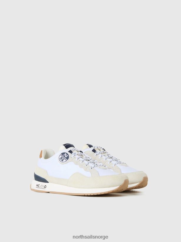 hitch first sneaker North Sails menn hvit fottøy H4N2FN429
