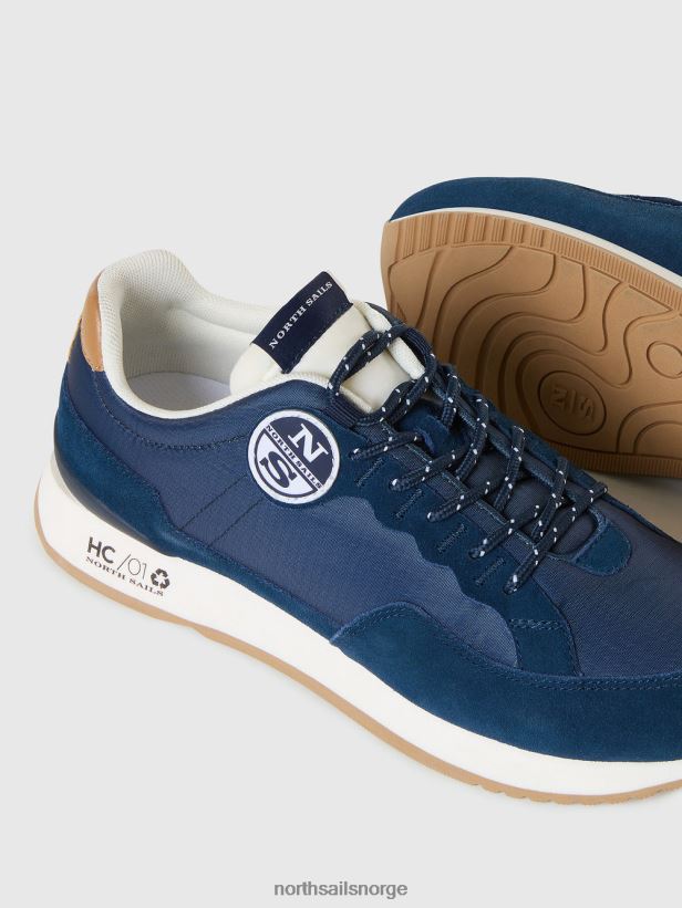 hitch first sneaker North Sails menn marineblå fottøy H4N2FN430