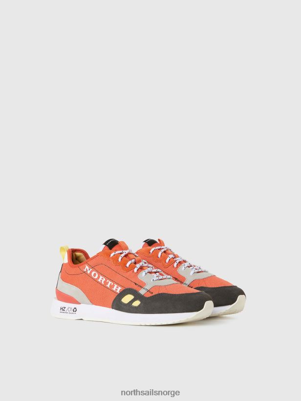 horizon pro mark sneaker North Sails menn lys oransje fottøy H4N2FN426