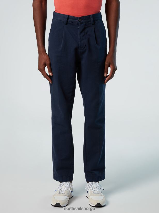 øko twill bukser North Sails menn marineblå klær H4N2FN315