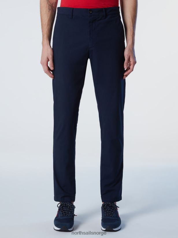 forsvarer poplin chinos North Sails menn marineblå klær H4N2FN312