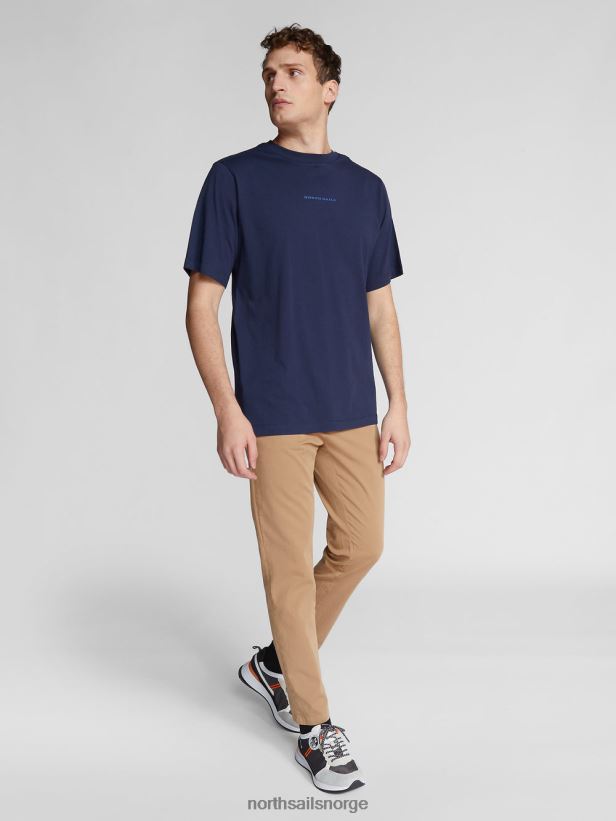 slim fit chinos forsvarer 1895 North Sails menn kamel klær H4N2FN1172