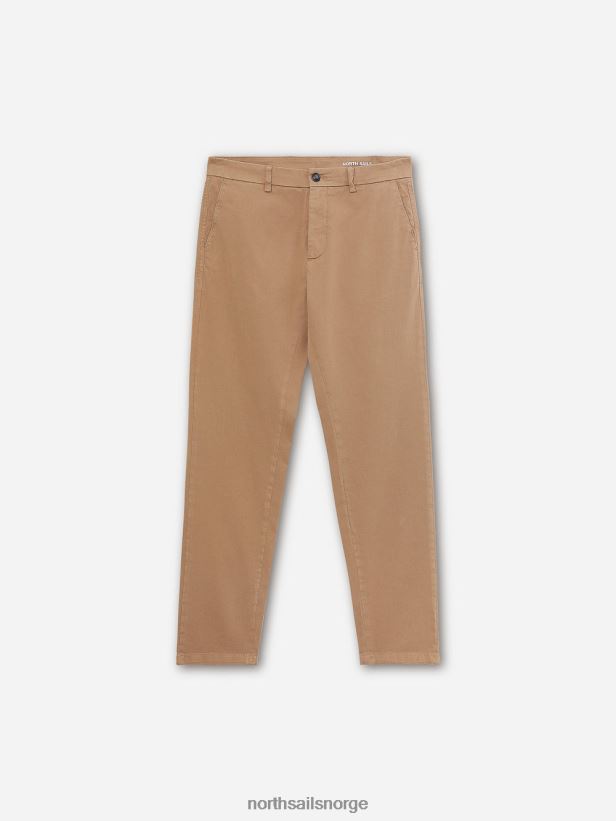 slim fit chinos forsvarer 1895 North Sails menn kamel klær H4N2FN1172