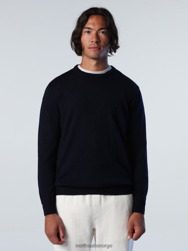 hydroullgenser North Sails menn marineblå klær H4N2FN982