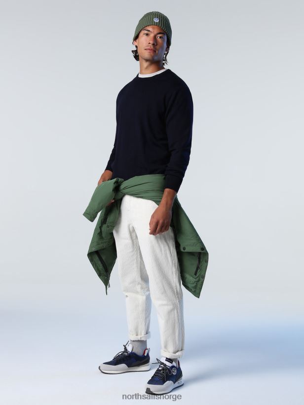 hydroullgenser North Sails menn marineblå klær H4N2FN982