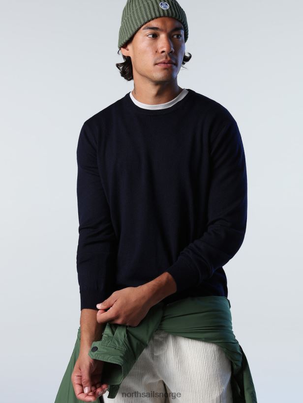 hydroullgenser North Sails menn marineblå klær H4N2FN982