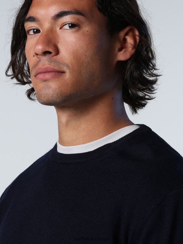 hydroullgenser North Sails menn marineblå klær H4N2FN982