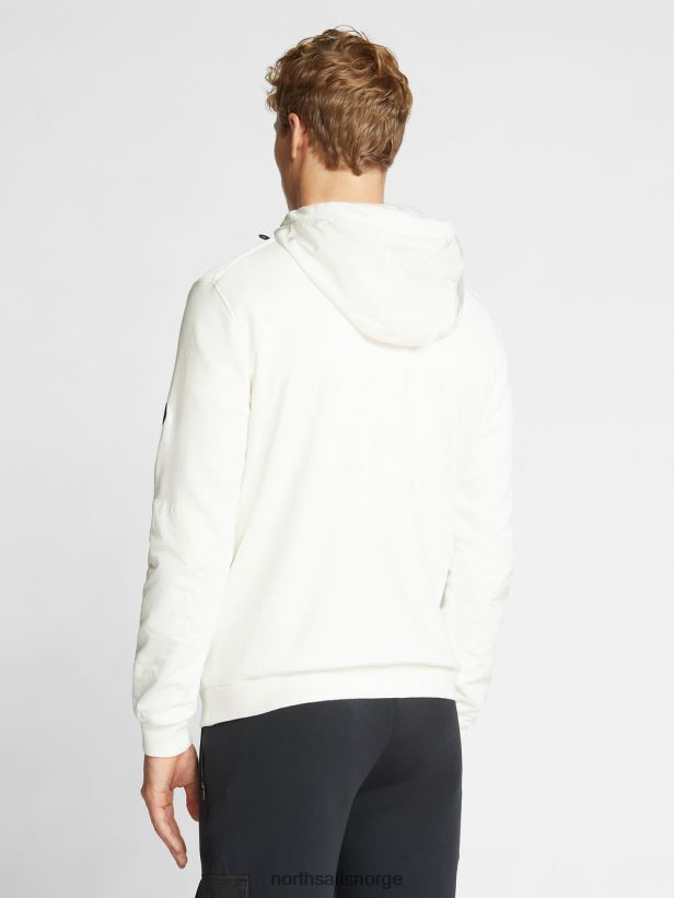 hettegenser North Sails menn blanc klær H4N2FN1243