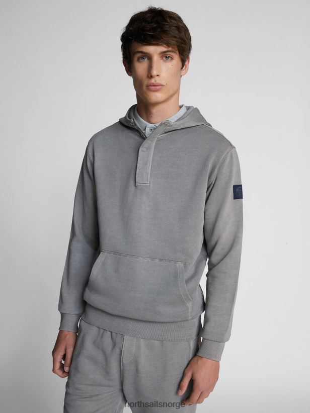 hettegenser North Sails menn grå klær H4N2FN1111