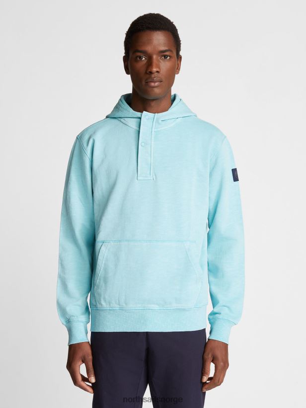 hettegenser North Sails menn himmelblå klær H4N2FN1109