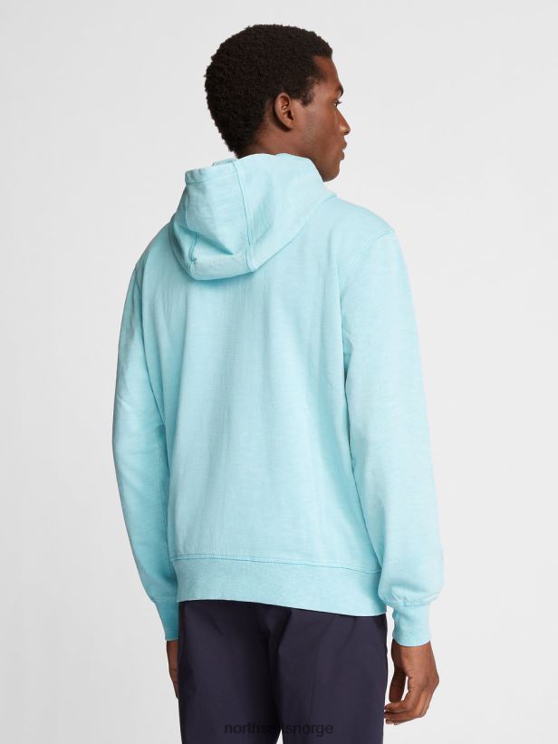 hettegenser North Sails menn himmelblå klær H4N2FN1109