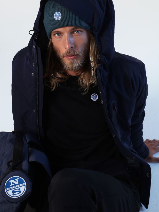 admiral jakke North Sails menn marineblå klær H4N2FN756