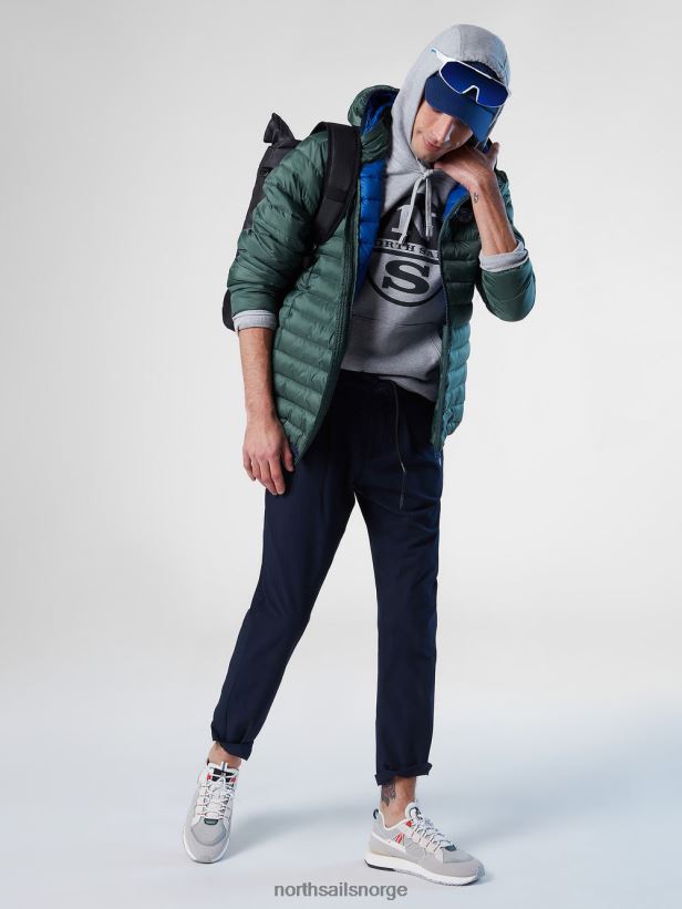 crozet jakke North Sails menn militærgrønt klær H4N2FN23