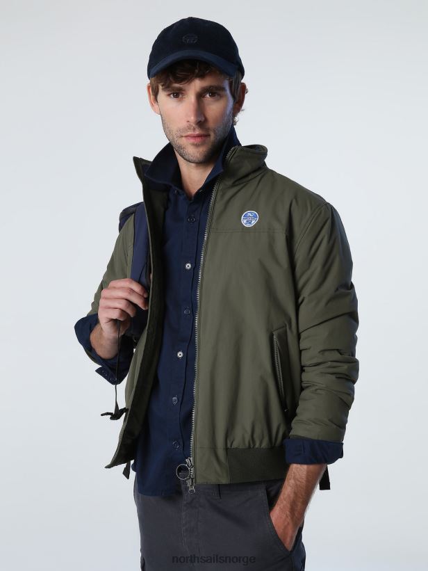 original sjømannsjakke North Sails menn eføygrønn klær H4N2FN1