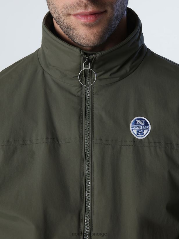 original sjømannsjakke North Sails menn eføygrønn klær H4N2FN1