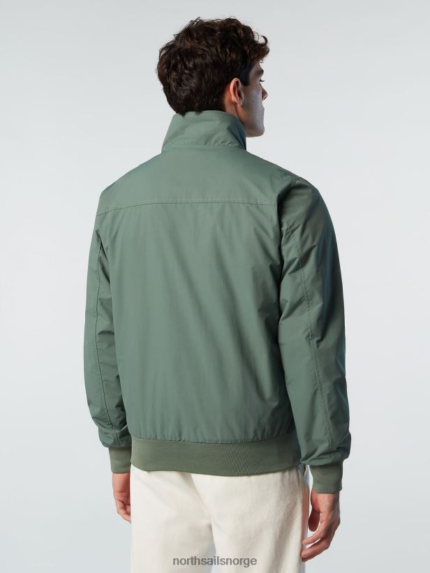 original sjømannsjakke North Sails menn militærgrønt klær H4N2FN33
