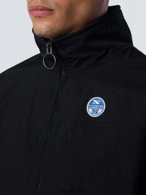 original sjømannsjakke North Sails menn svart klær H4N2FN35