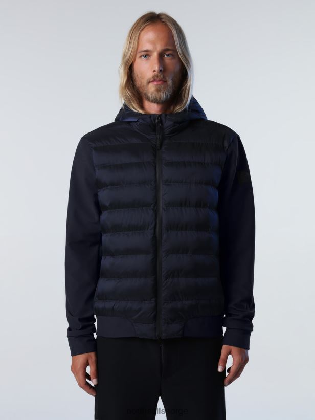 pendler hybridjakke North Sails menn marineblå klær H4N2FN843