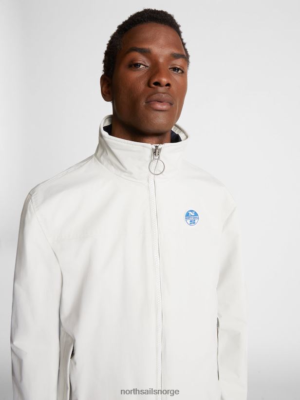 sjømannsjakke North Sails menn grå fiolett klær H4N2FN1220