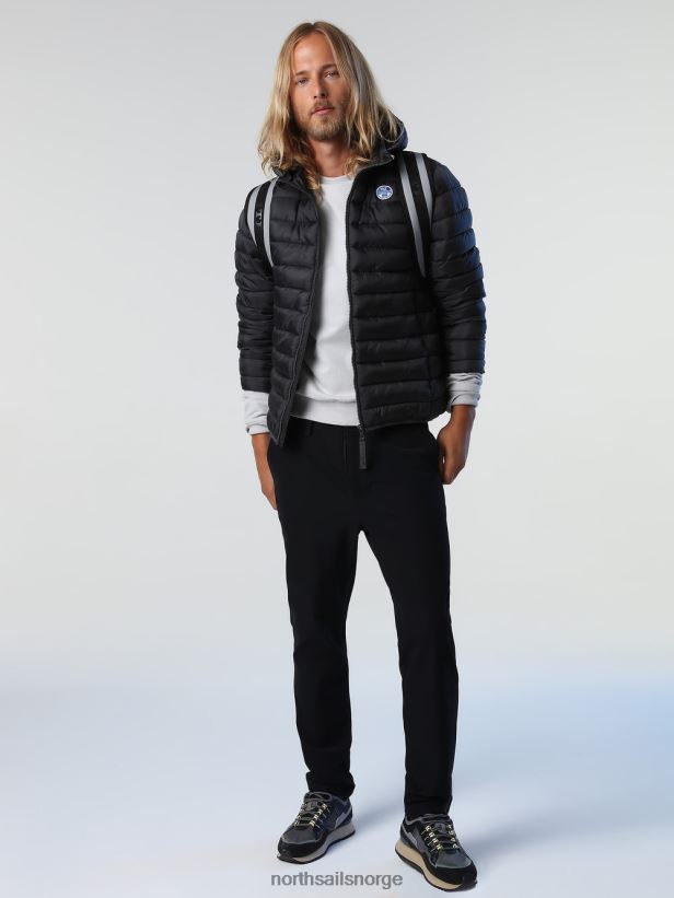 skye puffer jakke North Sails menn asfalt klær H4N2FN966