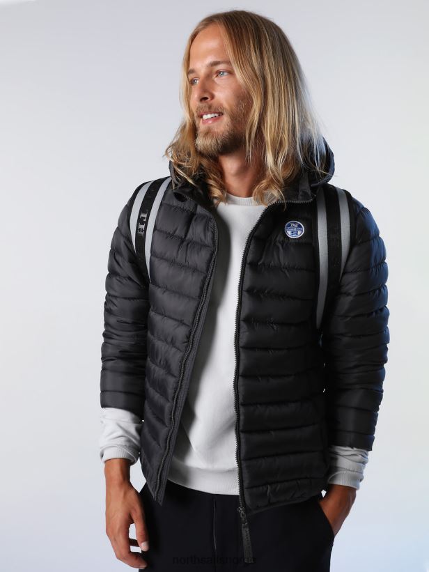 skye puffer jakke North Sails menn asfalt klær H4N2FN966