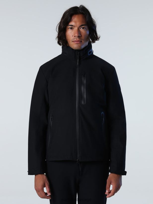 teknisk jakke North Sails menn svart klær H4N2FN865
