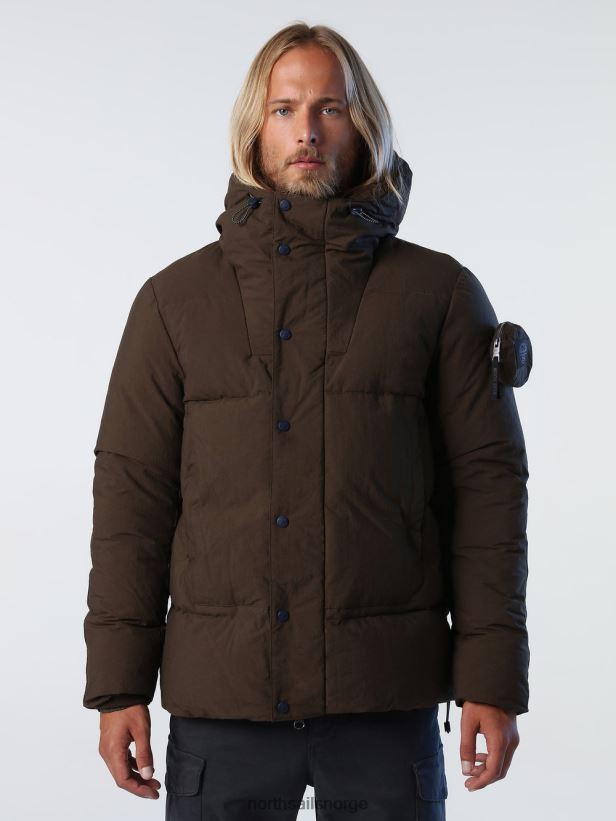 tromso jakke North Sails menn kakao klær H4N2FN1037