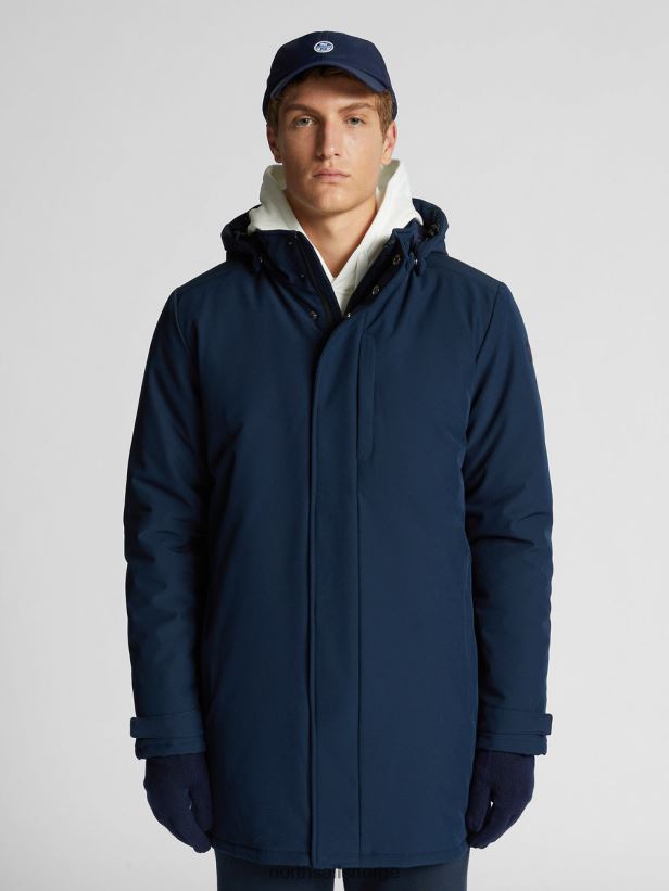 varberg jakke North Sails menn marineblå klær H4N2FN1331