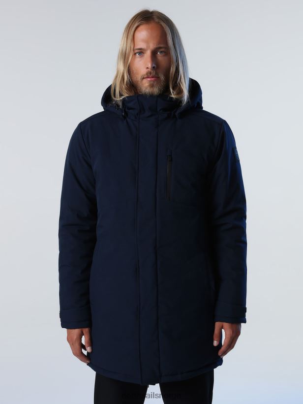 varberg parkas North Sails menn marineblå klær H4N2FN759