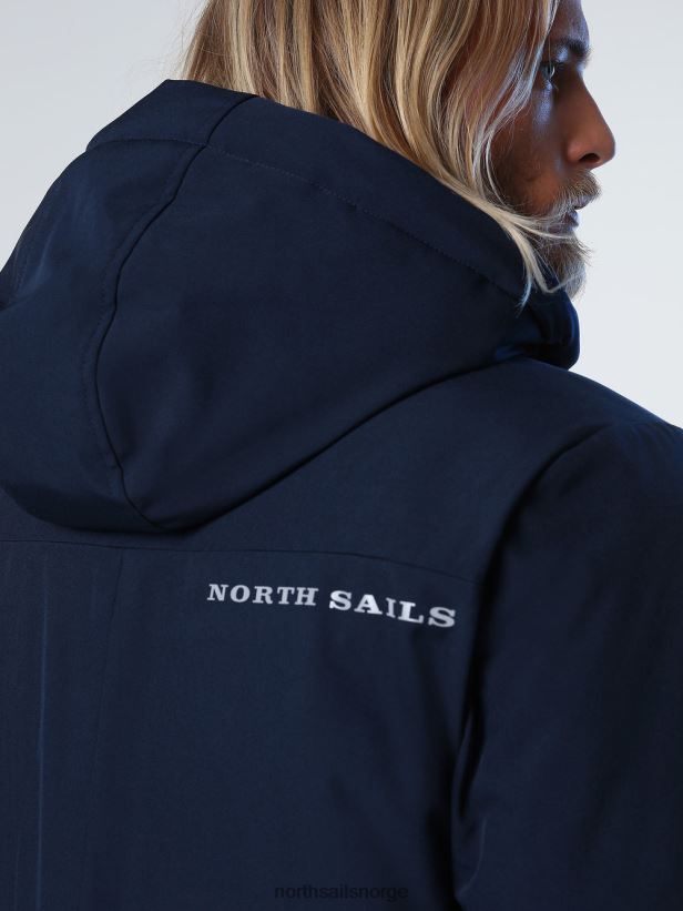 varberg parkas North Sails menn marineblå klær H4N2FN759