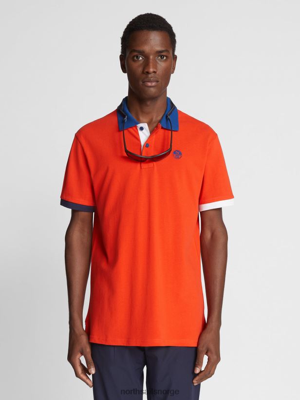 fargeblokk poloskjorte North Sails menn hummer klær H4N2FN1143